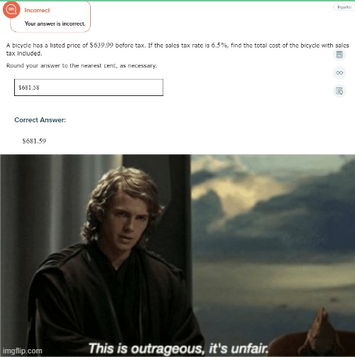 indeed it is | image tagged in this is outrageous it's unfair | made w/ Imgflip meme maker