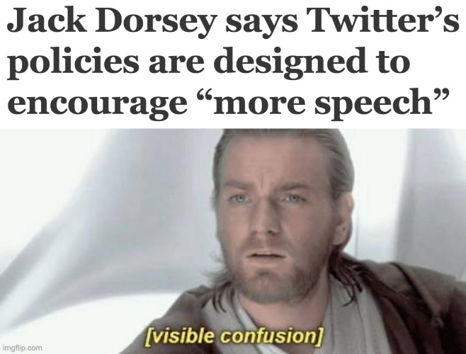 I used the censorship to destroy the censorship | image tagged in visible confusion,funny,memes,politics,twitter | made w/ Imgflip meme maker