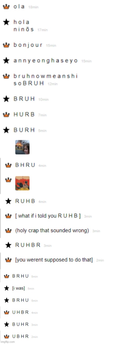 another one of my EXTREMELY meaningful and deep conversations | made w/ Imgflip meme maker