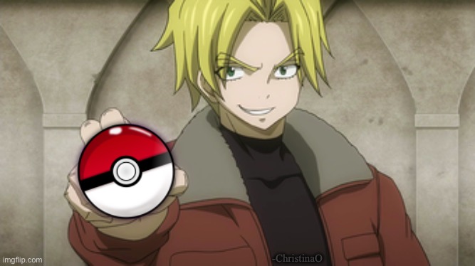 Yuri Pokémon | -ChristinaO | image tagged in fairy tail,fairy tail meme,pokemon,pokeball,fairy tail guild,pokemon memes | made w/ Imgflip meme maker