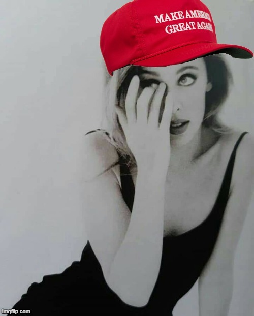 MAGA Kylie crying | image tagged in maga kylie crying | made w/ Imgflip meme maker