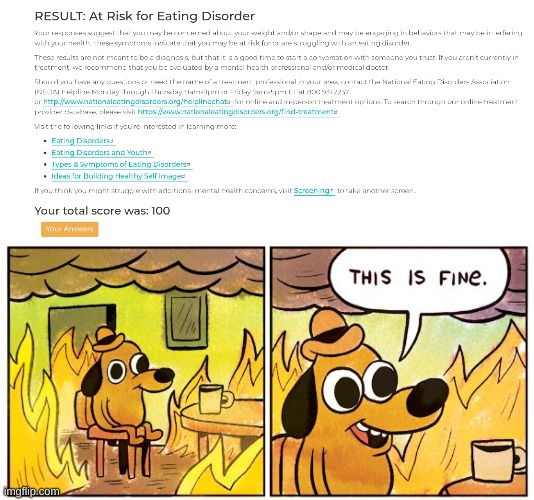 image tagged in this is fine | made w/ Imgflip meme maker