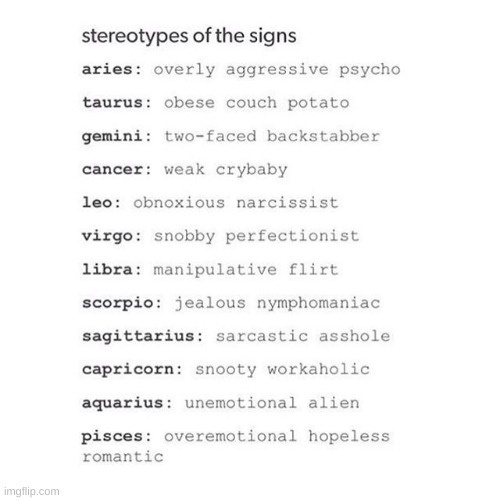 Not all Leo's are like what it says. I'm certaintly not lmao. Well, I may be obnoxious but I'm not a narcissist. | made w/ Imgflip meme maker