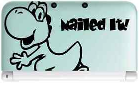 Yoshi nailed it Blank Meme Template