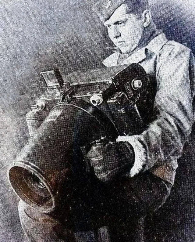 WWII Aerial Camera Blank Meme Template