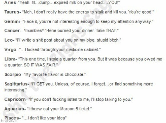 *smirking at Leo's because I am one and it's understandable* | made w/ Imgflip meme maker