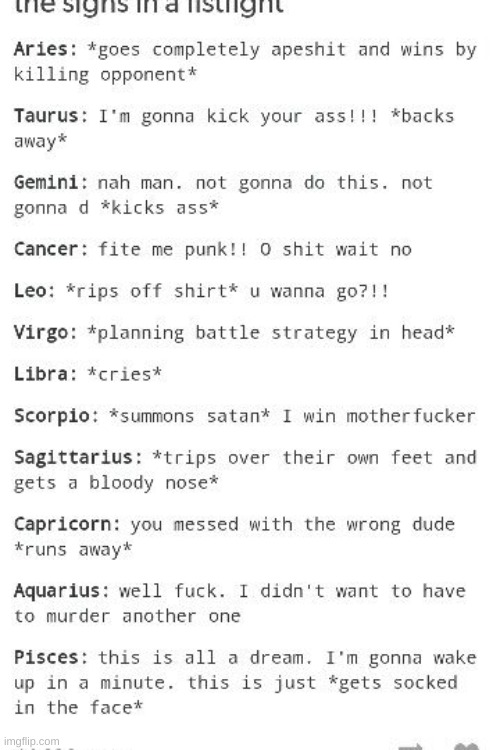 Me a Leo: that's true | made w/ Imgflip meme maker