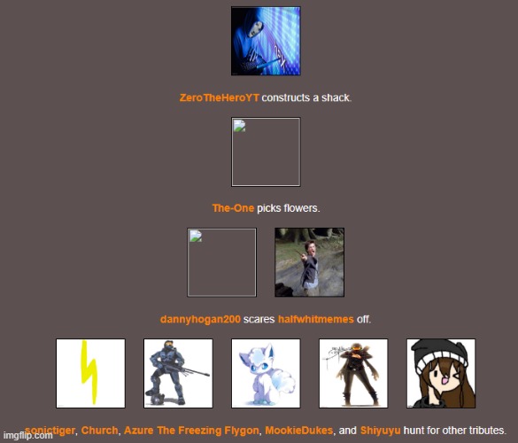 Day 1 (2) | image tagged in hunger games | made w/ Imgflip meme maker