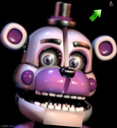 Funtime Freddy happy | image tagged in funtime freddy happy | made w/ Imgflip meme maker
