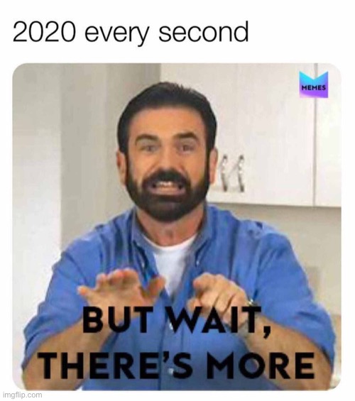 image tagged in but wait there's more,2020,2020 sucks | made w/ Imgflip meme maker