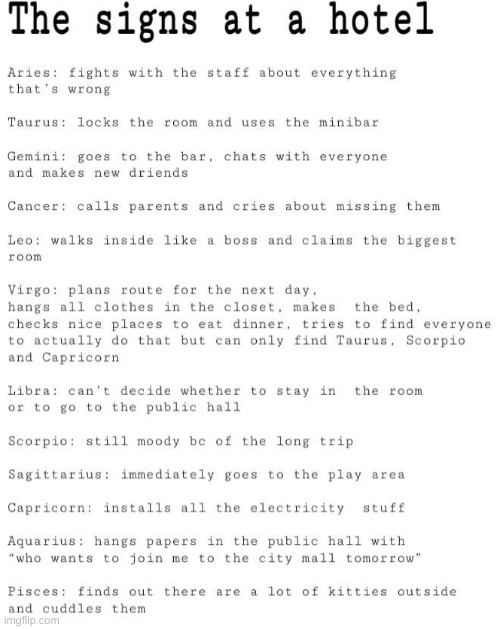 Me a Leo: Nope. *claims smallest room instead* | made w/ Imgflip meme maker