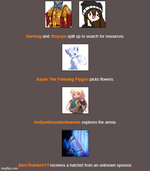 Day 2 (2) | image tagged in hunger games | made w/ Imgflip meme maker