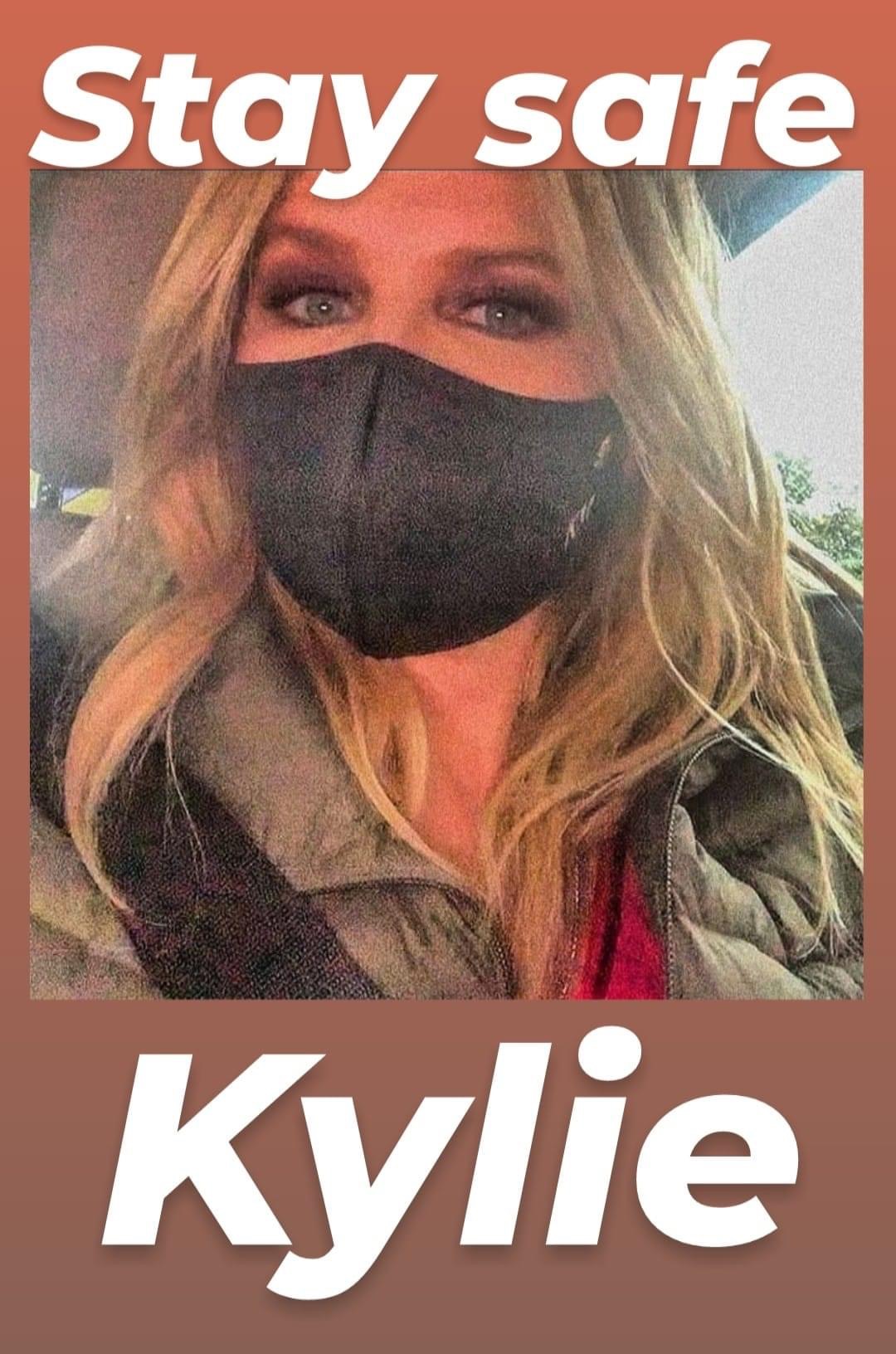 Kylie stay safe Blank Meme Template