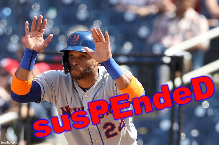 susPEndeD | image tagged in major league baseball,sonic fanbase reaction,dumbass | made w/ Imgflip meme maker
