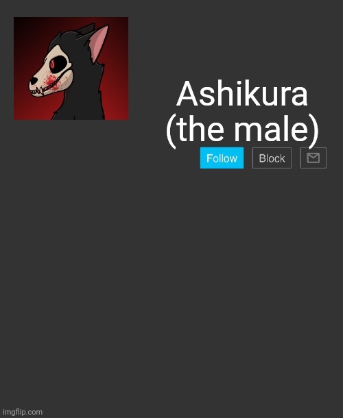 Ashikura's announcement template Blank Meme Template