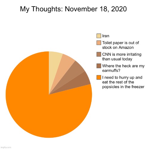 Freezer Space | image tagged in funny memes,pie charts | made w/ Imgflip meme maker