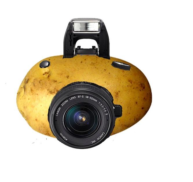 Potato Camera Blank Meme Template