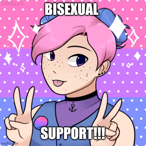 BI SUPPORT!!! | BISEXUAL; SUPPORT!!! | image tagged in bisexual,homosexual,lgbtq,lgbt | made w/ Imgflip meme maker