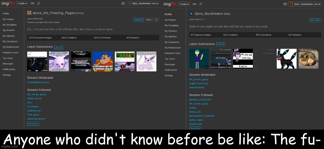 That one notif I have lol (Yessir, I clicked it after.) | Anyone who didn't know before be like: The fu- | made w/ Imgflip meme maker