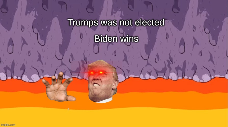 X Was the Impostor (Polus) | Trumps was not elected; Biden wins | image tagged in x was the impostor polus | made w/ Imgflip meme maker