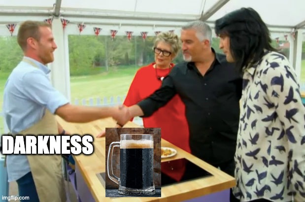 Beer Yeast | DARKNESS | image tagged in beer | made w/ Imgflip meme maker
