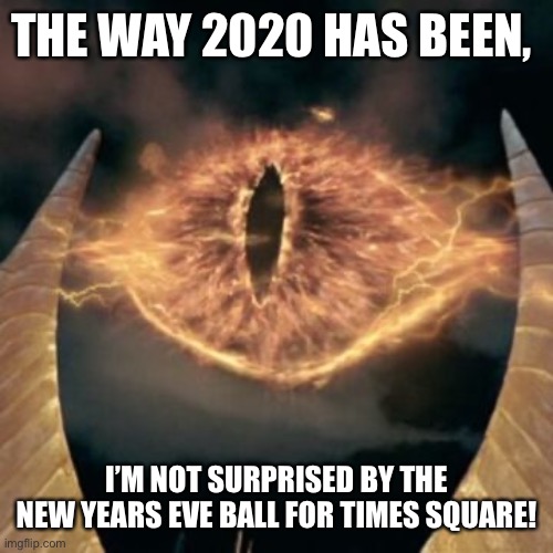 NYE 2020 | THE WAY 2020 HAS BEEN, I’M NOT SURPRISED BY THE NEW YEARS EVE BALL FOR TIMES SQUARE! | image tagged in funny memes | made w/ Imgflip meme maker