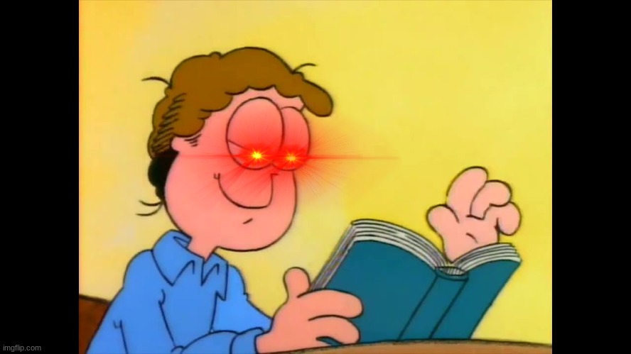 Jon Arbuckle Reading His Book | image tagged in jon arbuckle reading his book | made w/ Imgflip meme maker