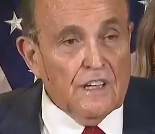High Quality Giuliani is melting Blank Meme Template