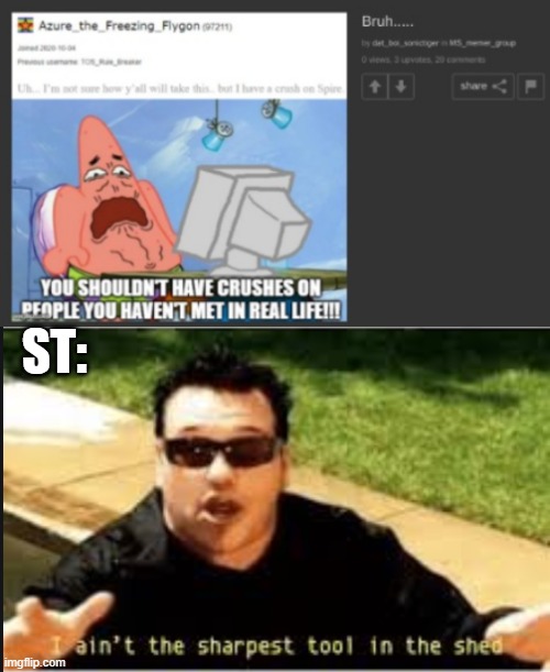 no offense | ST: | made w/ Imgflip meme maker