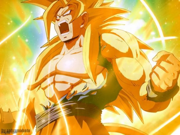 super saiyan | image tagged in super saiyan | made w/ Imgflip meme maker