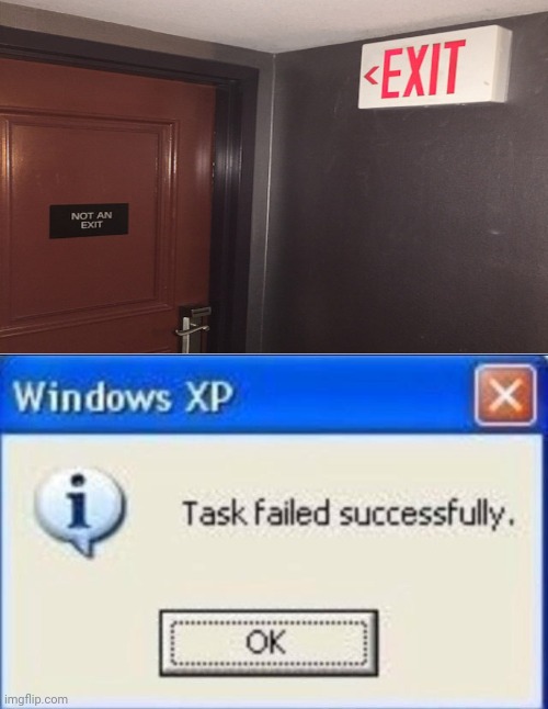 crypto meme door no exit