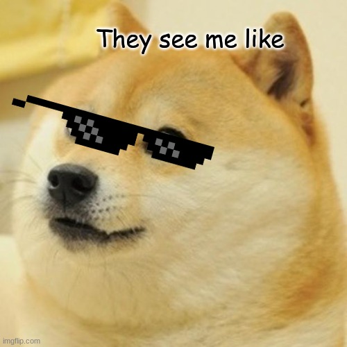 Doge | They see me like | image tagged in memes,doge | made w/ Imgflip meme maker