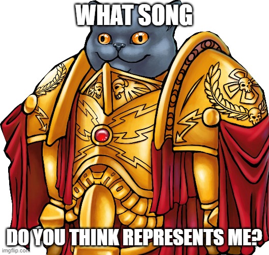 Kitten the Captain General | WHAT SONG; DO YOU THINK REPRESENTS ME? | image tagged in kitten the captain general | made w/ Imgflip meme maker