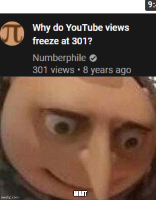 WHAT | image tagged in gru oh shit | made w/ Imgflip meme maker