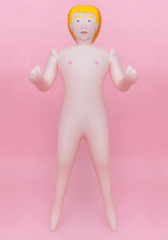 High Quality Donald Trump - blow up doll Blank Meme Template