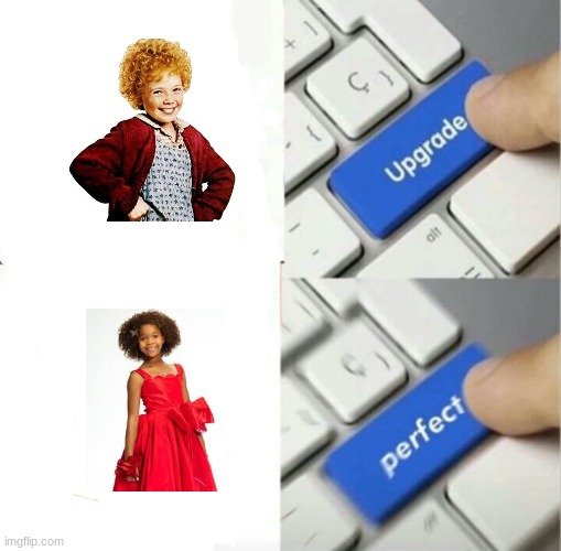 Witch better by the way | image tagged in upgrade perfect | made w/ Imgflip meme maker