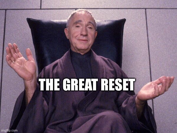 The Great Reset... | THE GREAT RESET | image tagged in raymond cocteau demolition man | made w/ Imgflip meme maker