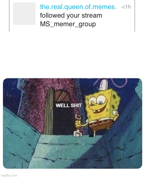 SERIOUSLY WTF(probably another alt) | image tagged in well shit spongebob edition,memes | made w/ Imgflip meme maker