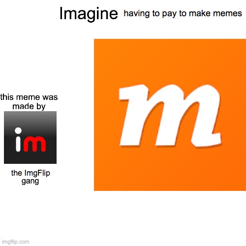 Lol | having to pay to make memes; the ImgFlip | image tagged in memes | made w/ Imgflip meme maker