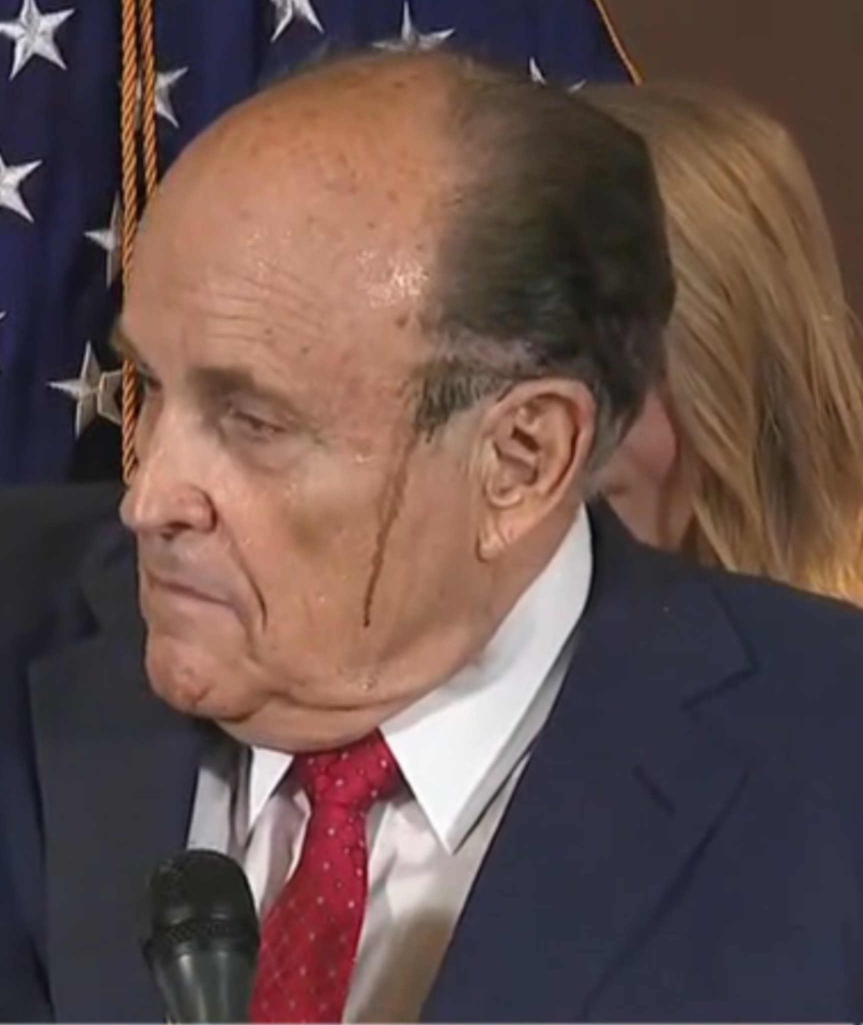 Rudy's Head Has The Runs Blank Meme Template