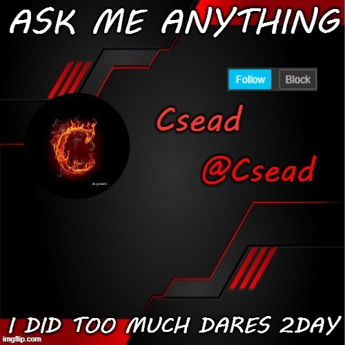 ASK ME ANYTHING; I DID TOO MUCH DARES 2DAY | made w/ Imgflip meme maker