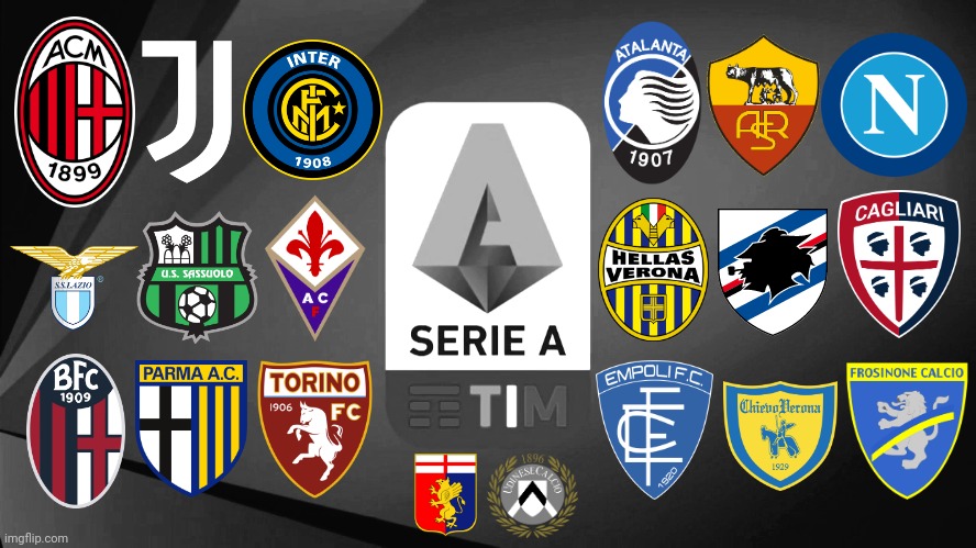 Italian Serie A 2021-2022 | image tagged in italy,football,soccer,ac milan,juventus,inter | made w/ Imgflip meme maker
