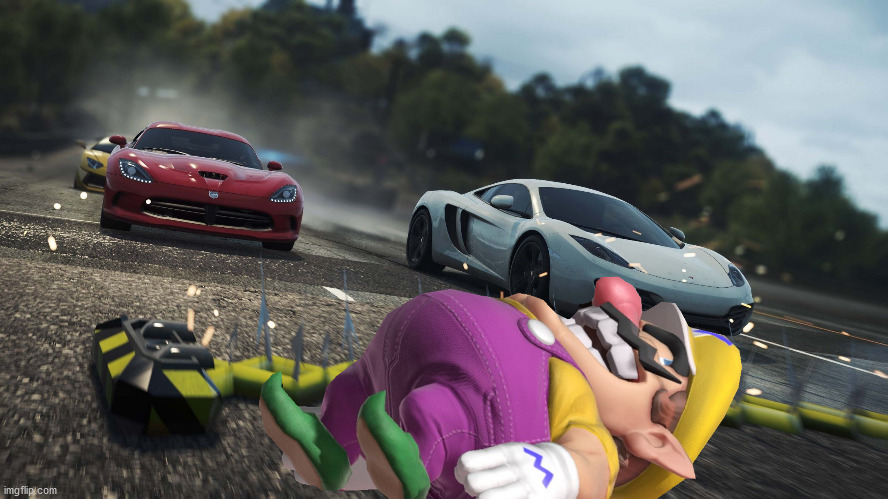 Wario_gets_ran_over_by_cars_and_dies.mp3 | image tagged in funny | made w/ Imgflip meme maker