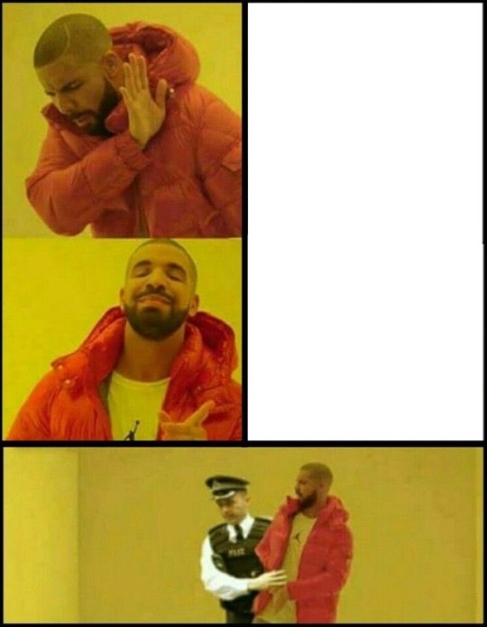 High Quality Drake hotline bling man Blank Meme Template