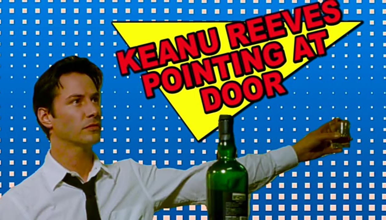 High Quality Keanu Reeves Blank Meme Template