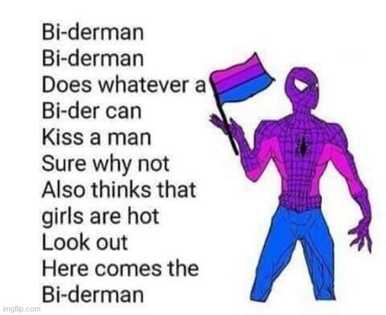 Bi-Derman | image tagged in this is funny,i am so this | made w/ Imgflip meme maker