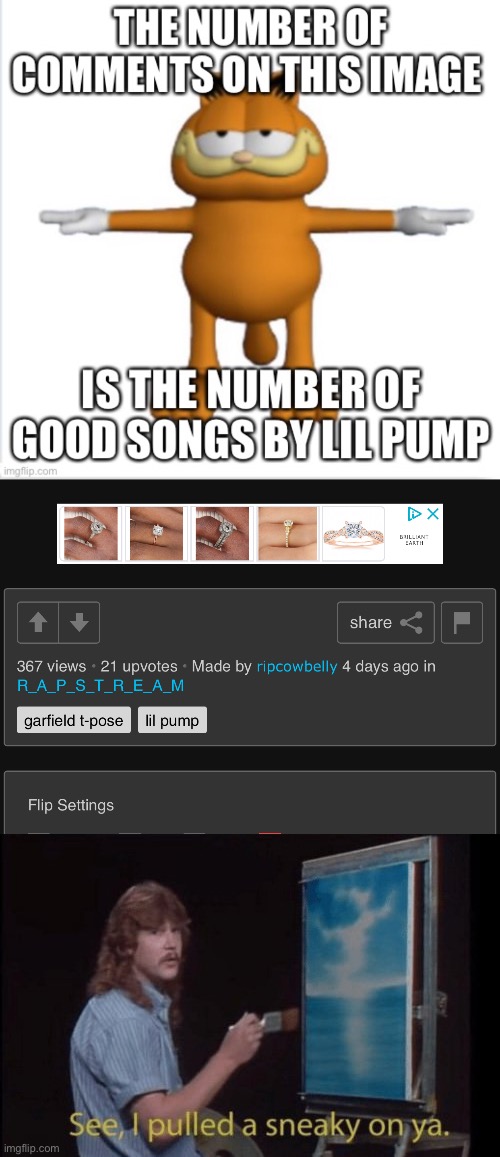 I mean technically this is a repost | image tagged in i pulled a sneaky,memes,lil pump | made w/ Imgflip meme maker