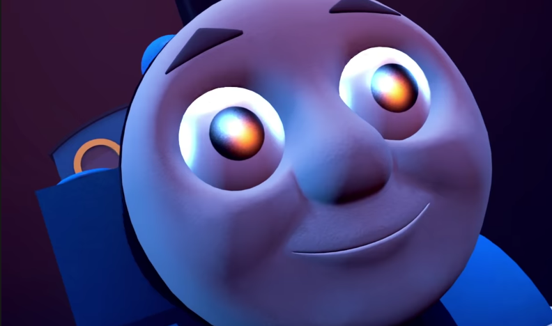 High Quality Thomas is Happy Blank Meme Template