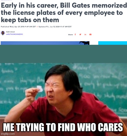 ME TRYING TO FIND WHO CARES | image tagged in news | made w/ Imgflip meme maker