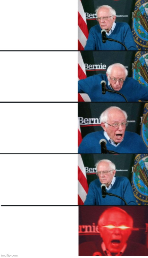 made a new template | image tagged in super bernie | made w/ Imgflip meme maker